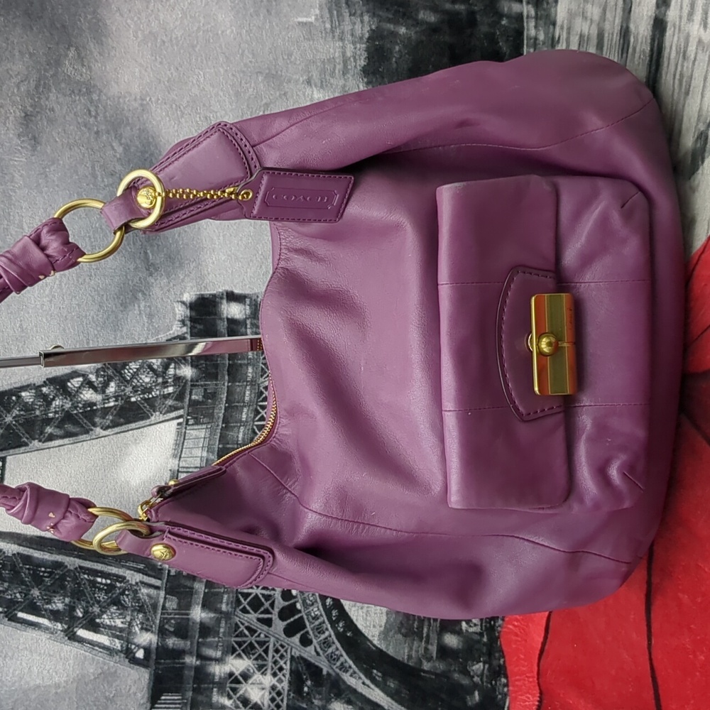 Coach 14769 Kristen Plum Hobo